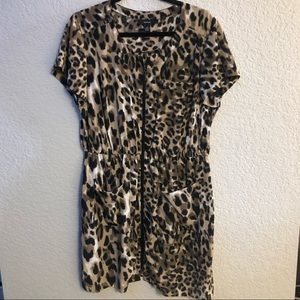 Alfani cheetah print dress